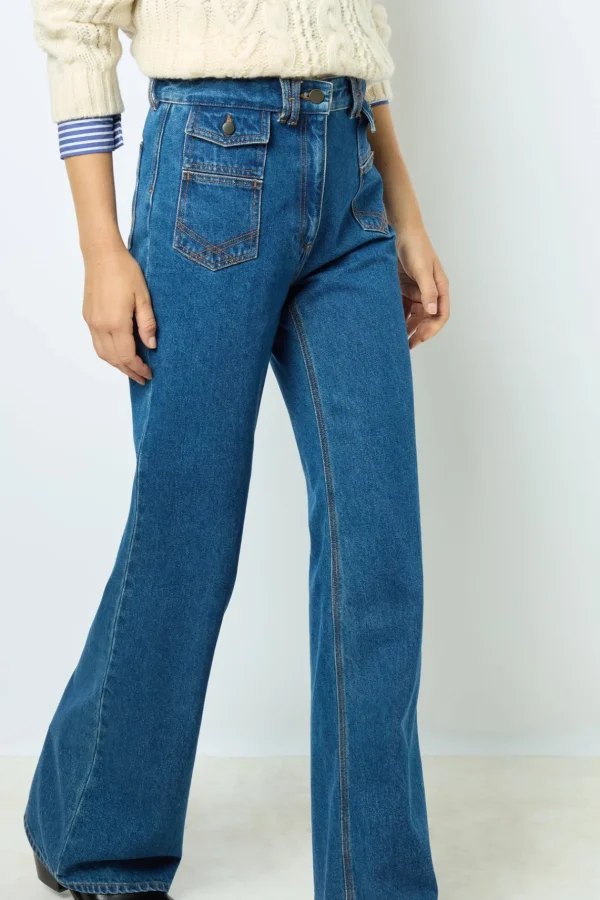 Sale ANNA - High waist flare jeans Trousers