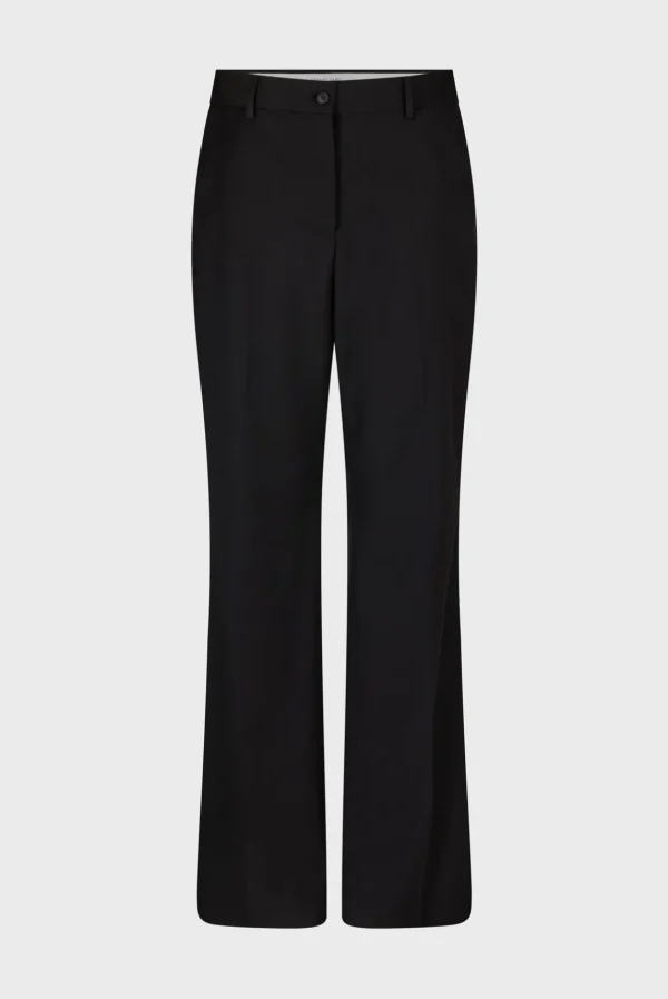 Shop Black bootcut trousers - NEESA Trousers