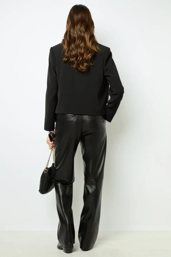 Best Sale Black jacket with gold chains - MIRIELLE Jackets