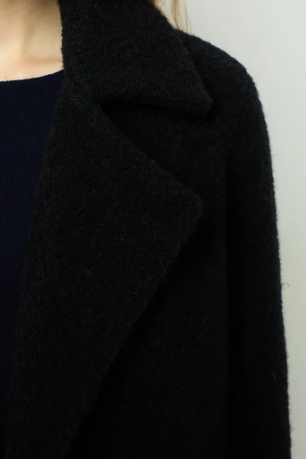 Cheap Bouclette mid-length coat - LYSANDRA Coats