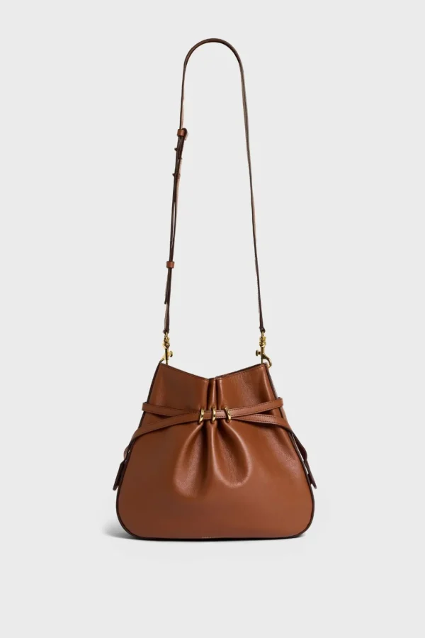 Outlet Bucket bag in leather - LE ROMY Shoulder Bags | Bucket Bags