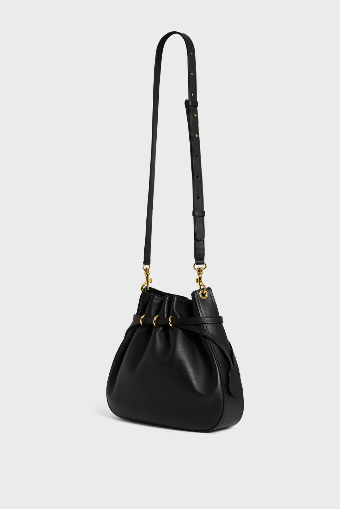 bucket_bag_in_leather__le_2.webp Store Bucket bag in leather - LE ROMY Shoulder Bags | Bucket Bags