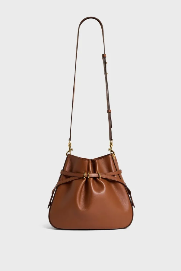 Outlet Bucket bag in leather - LE ROMY Shoulder Bags | Bucket Bags