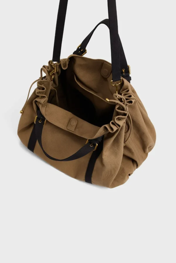 Discount Canvas travel bag with shoulder straps - 72H The Iconic 24H | Handbag