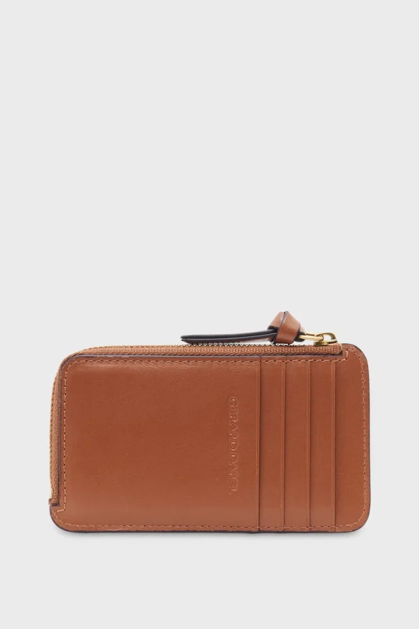 Shop Cardholder in plain leather - CARDHOLDER Leather Goods