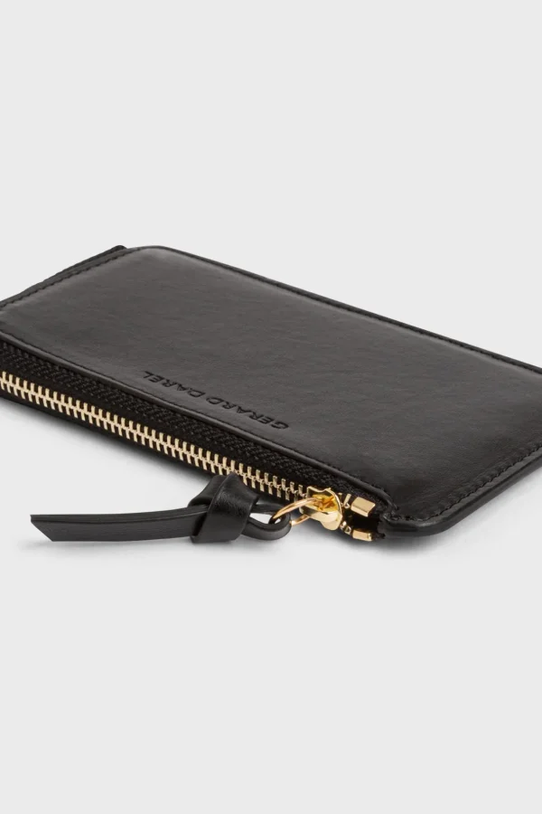 Hot Cardholder in plain leather - CARDHOLDER Leather Goods