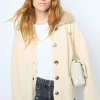 New Cashmere cardigan with collar and fingerless gloves - JADWIGE Knitwear