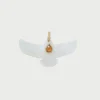 Shop Charm blanc avec une pierre - PHENIX Charms | Charms