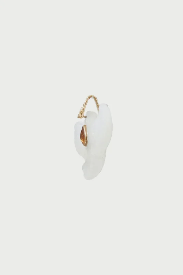 Shop Charm blanc avec une pierre - PHENIX Charms | Charms