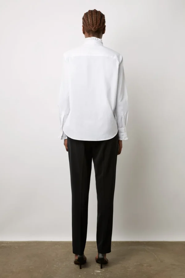 Cheap CHEMISE - Romantic poplin shirt Shirts & Blouses | Suits & Outfits
