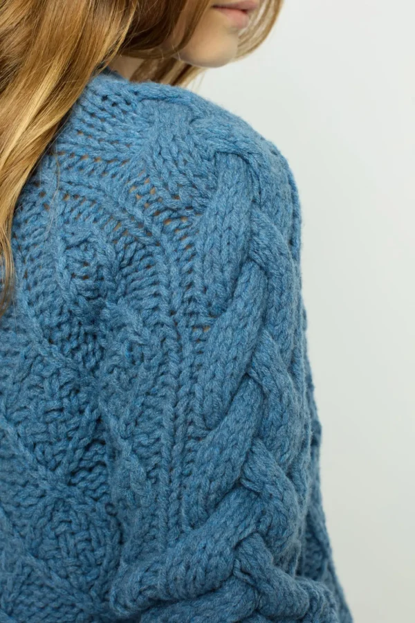 Flash Sale Chunky twisted sweater - JORDANA Knitwear