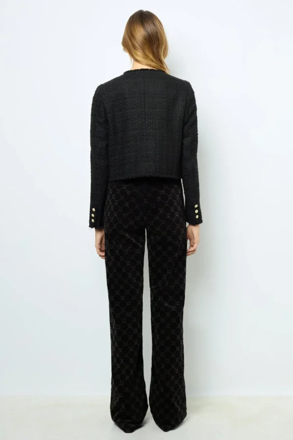 Clearance Collarless tweed jacket - MELISSA Jackets