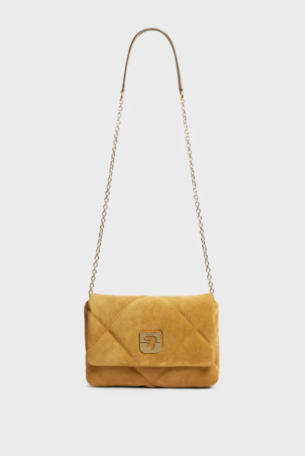 Hot Crossbody bag in quilted suede leather The Fanny Bag | Shoulder Bags