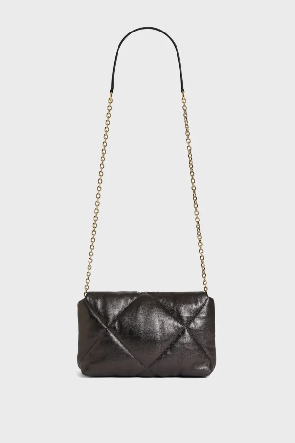 New Crossbody bag in quilted metallized leather - LE FANNY The Fanny Bag | Shoulder Bags