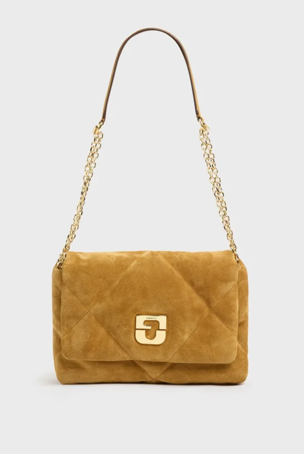 Hot Crossbody bag in quilted suede leather The Fanny Bag | Shoulder Bags