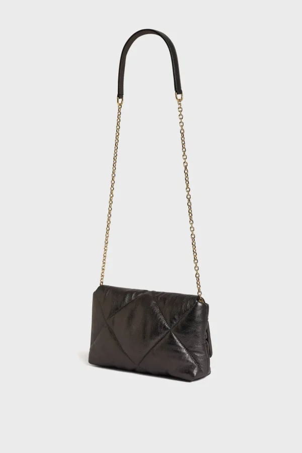 New Crossbody bag in quilted metallized leather - LE FANNY The Fanny Bag | Shoulder Bags