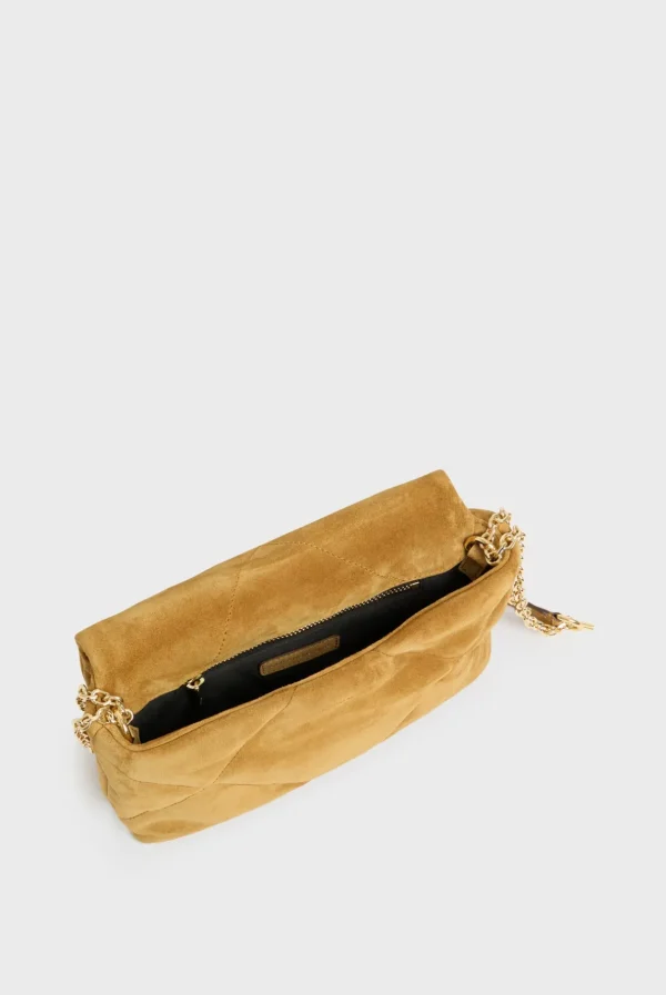 Hot Crossbody bag in quilted suede leather The Fanny Bag | Shoulder Bags