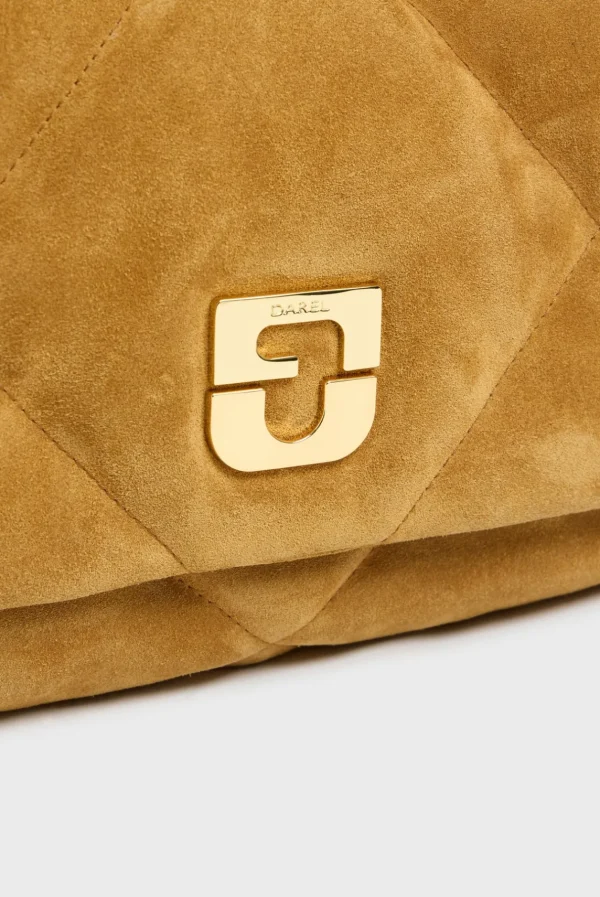 Hot Crossbody bag in quilted suede leather The Fanny Bag | Shoulder Bags