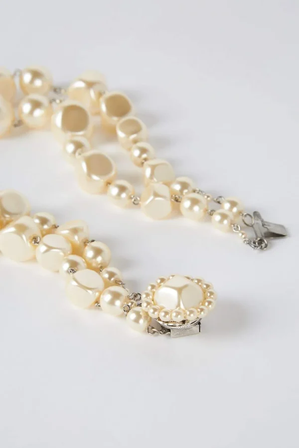 Fashion Double glass bead necklace Other Accessories