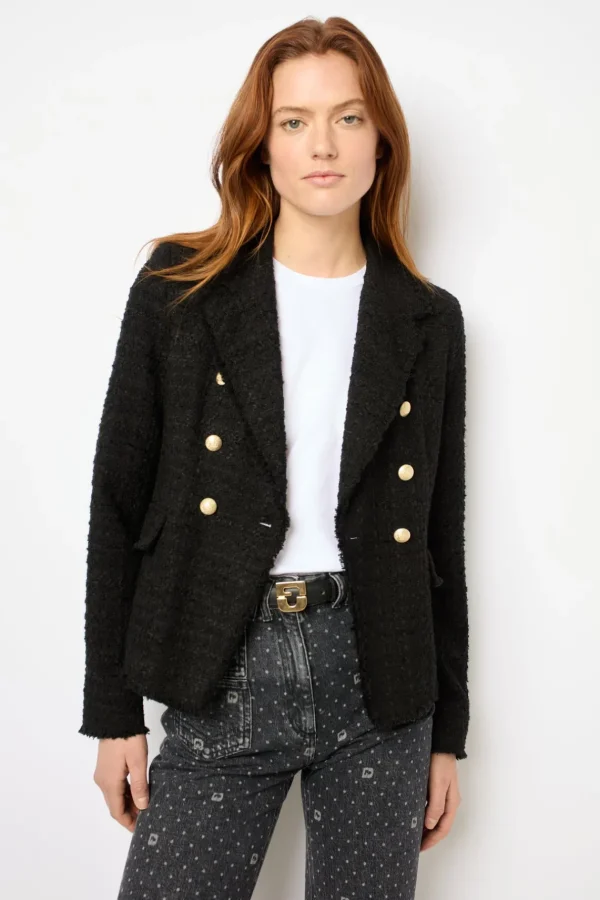 Best Sale Double-breasted tweed blazer - MYLA Jackets