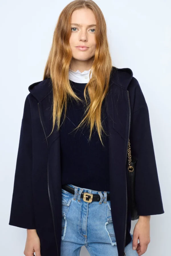 Store Double-face wool cape - NESRYNN Coats