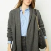 Shop Edge to edge, open cashmere cardigan - JOHANA Knitwear