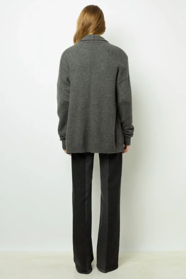Shop Edge to edge, open cashmere cardigan - JOHANA Knitwear