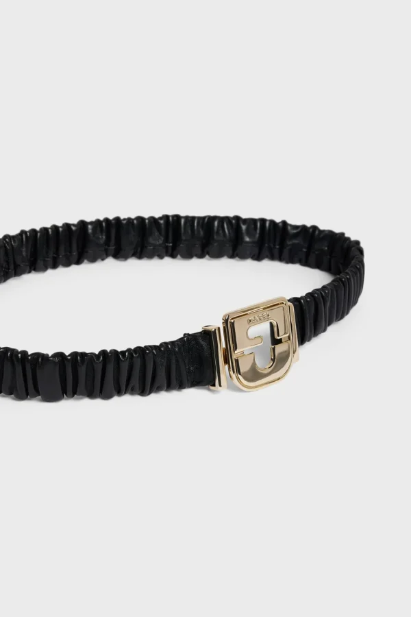 Fashion Elasticated leather belt - LE RITA Belts