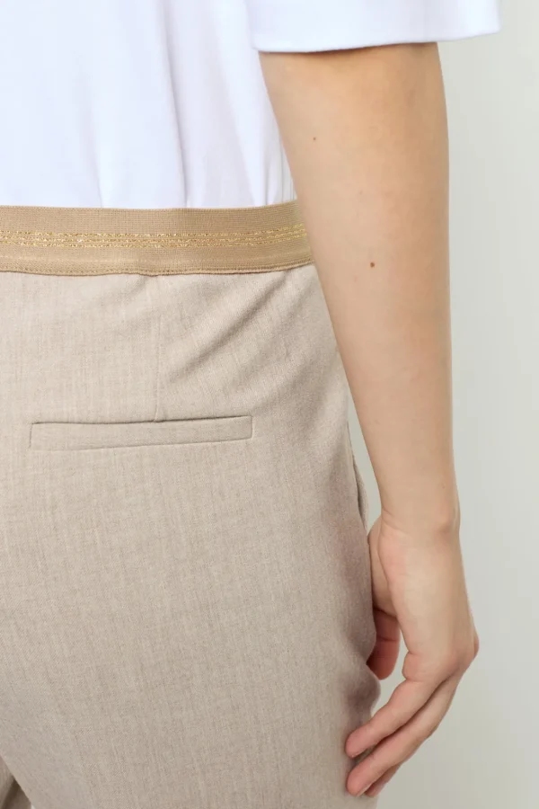 Online Elasticated slim-fit trousers - NALA Trousers