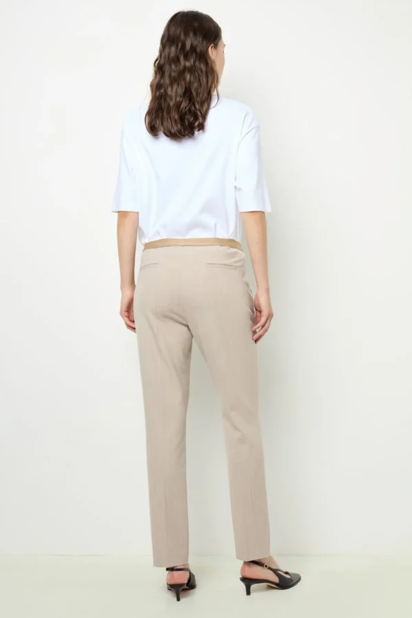 Online Elasticated slim-fit trousers - NALA Trousers