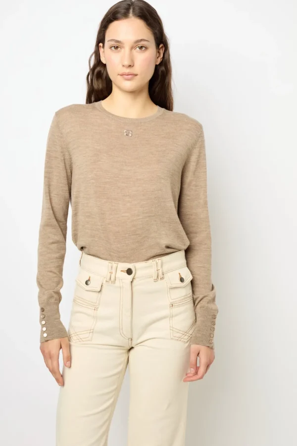 Best Sale Fine wool round neck sweater - JADE Knitwear