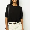 Store Fine wool short-sleeved sweater - JASNA Knitwear