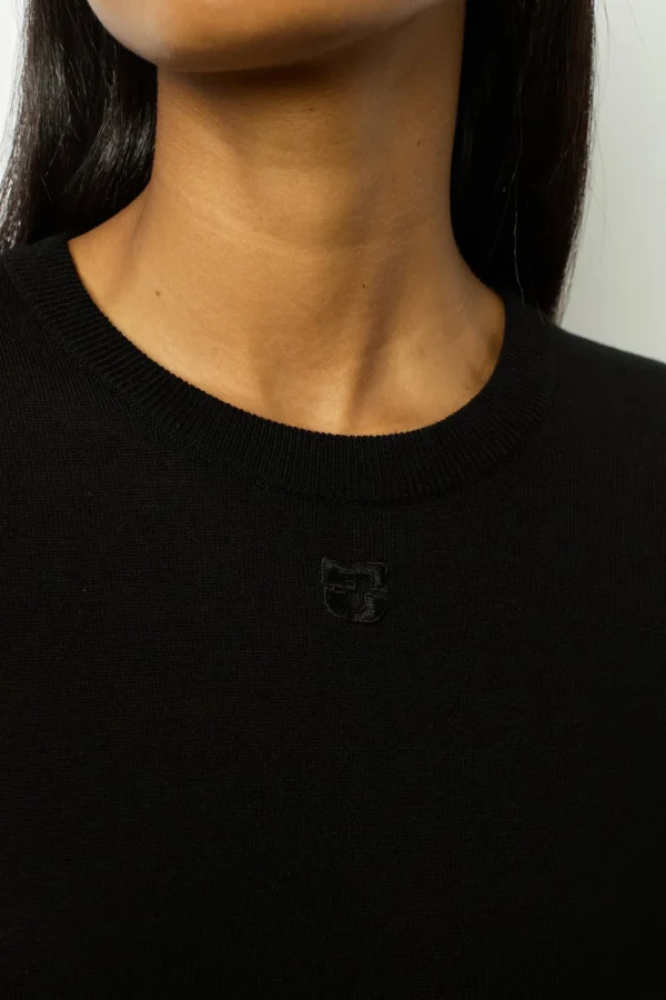 Store Fine wool short-sleeved sweater - JASNA Knitwear