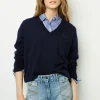 New Fine wool V-neck sweater - JULIETTE Knitwear