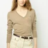 Cheap Fine wool V-neck sweater - JULIETTE Knitwear