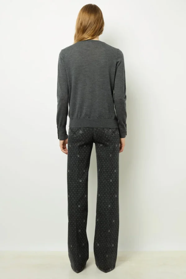 Best Fine wool V-neck sweater - JULIETTE Knitwear
