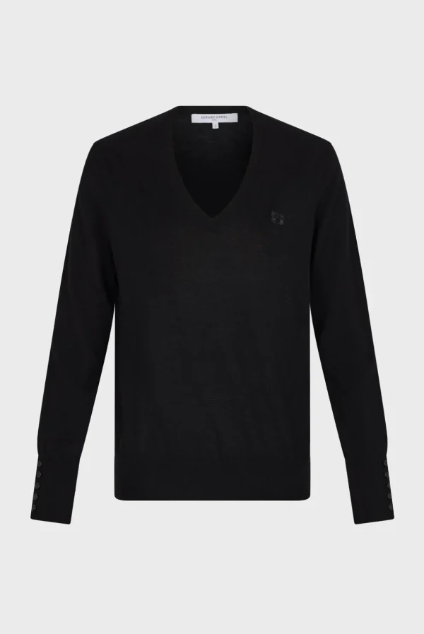 Online Fine wool V-neck sweater - JULIETTE Knitwear