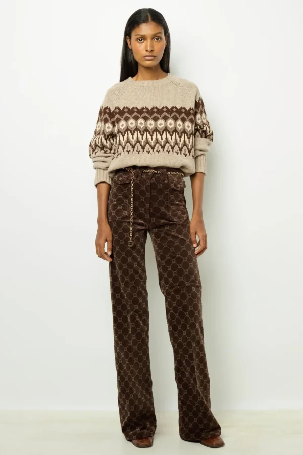 Best Flared corduroy jeans - ANNA Trousers