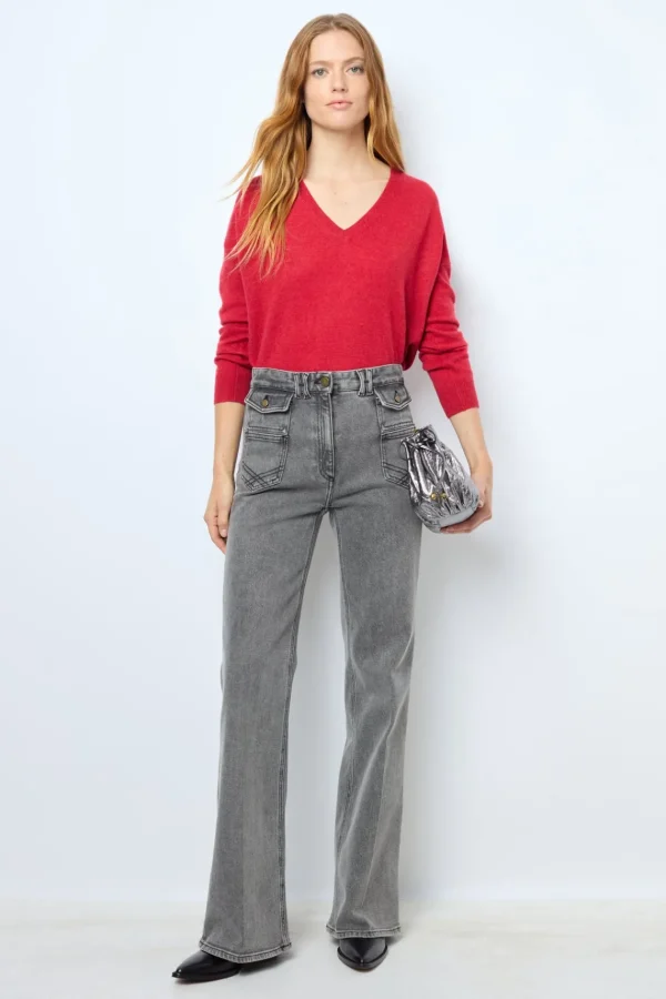 Flash Sale Flared jeans - ANNA Knitwear