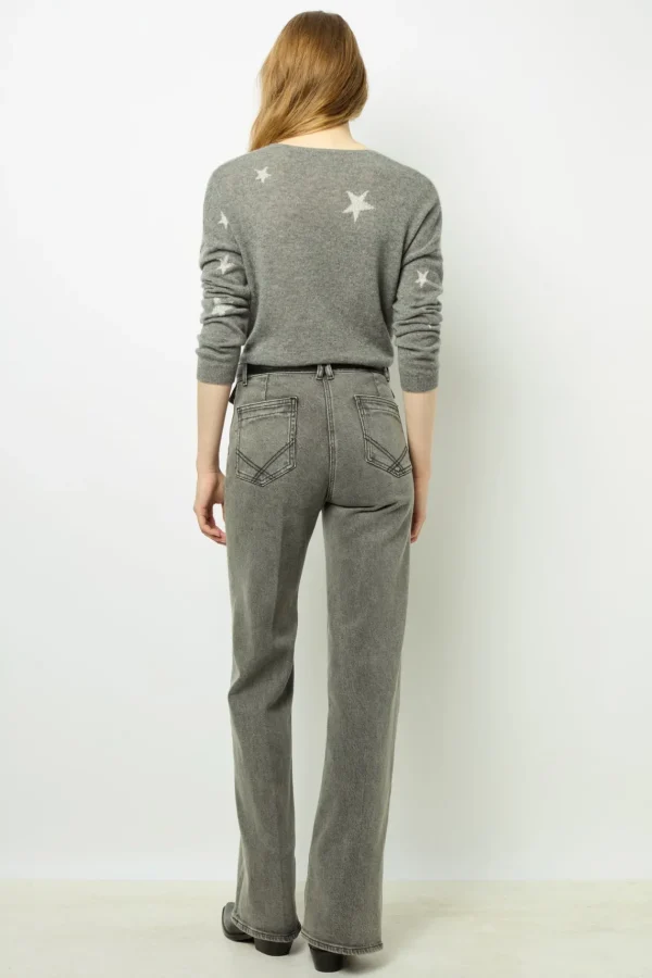 Cheap Flared jeans - ANNA Knitwear