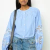 Cheap Flared jeans with fringes - ANNA Shirts & Blouses