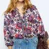 Sale Flared jeans with fringes - ANNA Shirts & Blouses