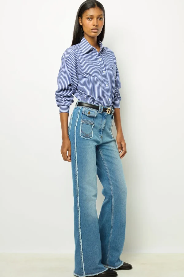 Best Flared with fringes - ANNA Trousers