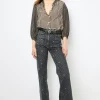 Store Flared polka dot jeans - ANNA Trousers