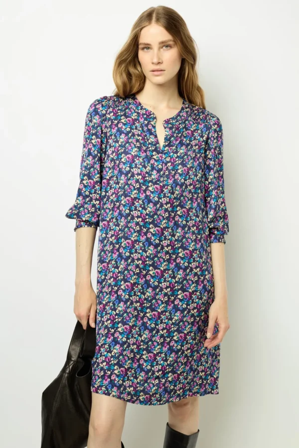 Flash Sale Floral jacquard mini dress – SALYA Dresses
