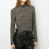 Cheap Floral turtleneck sweater - AURELIE Tops & T-Shirts