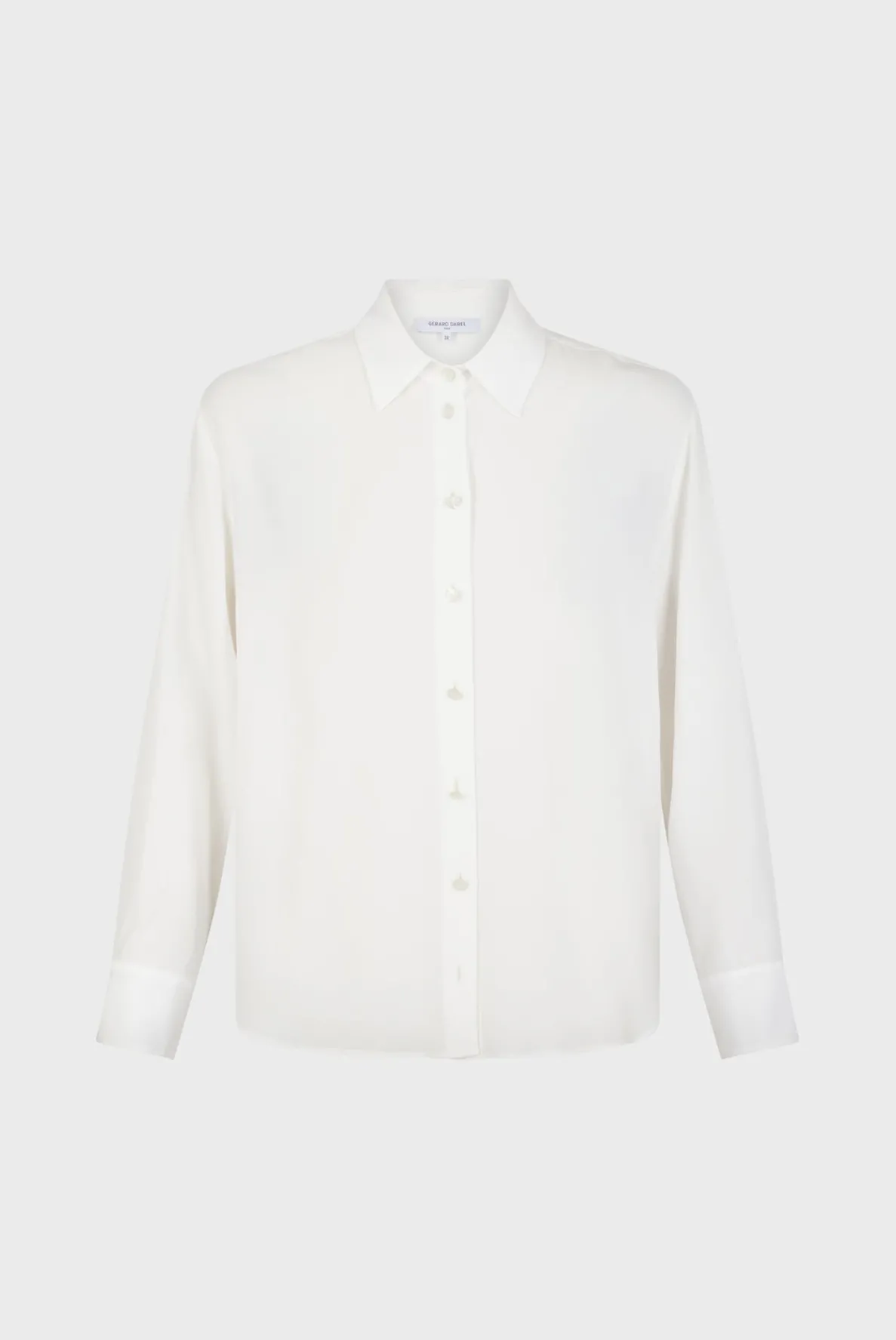 fluid_ecru_shirt__beata_4.webp Online Fluid shirt - BEATA Shirts & Blouses | Suits & Outfits