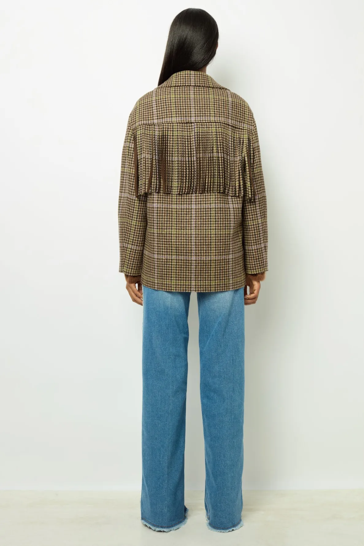 fringed_houndstooth_jacke_2.webp Clearance Fringed houndstooth jacket - MURIELLE Jackets