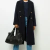Sale Full-length coat in wool and alpaca blend - LARISSE Coats | Suits & Outfits