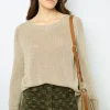 Shop Golden lurex sweater - JAYLIN Knitwear
